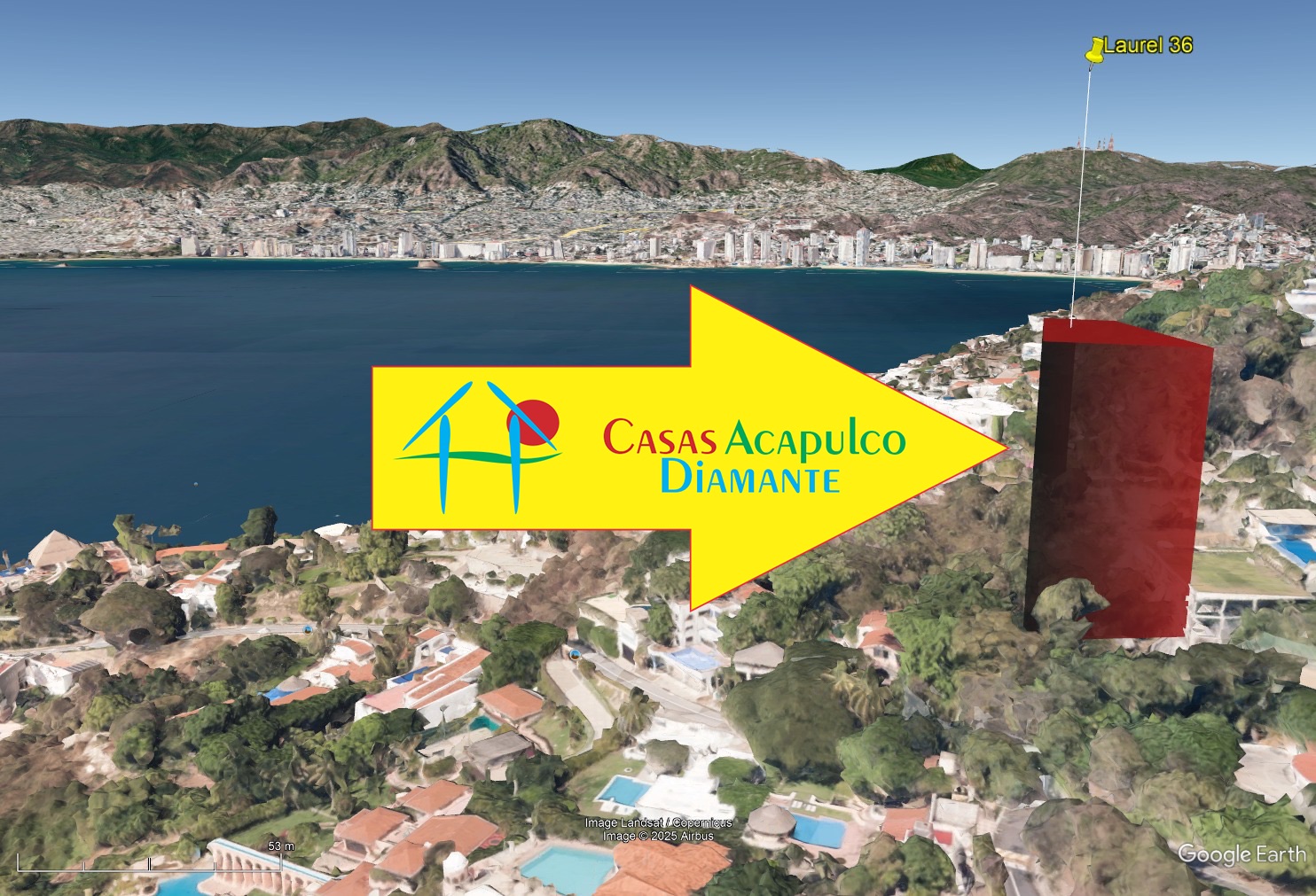 Terreno Laurel 36 - Ubicación satelital y entorno 11